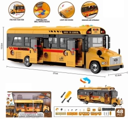 Kokkupandav auto – koolibuss (48 osa)