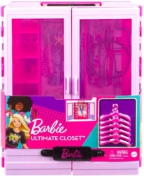Barbie kaasaskantav riidekapp
