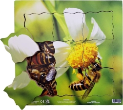 Just Jigsaws 600 Mesilane – puidust kihiline pusle