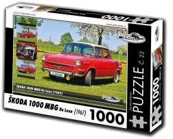 Retroautode pusle Škoda 1000 MBG De Luxe 1000 tükki