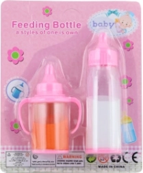 Nukunõude ja -pudelite komplekt