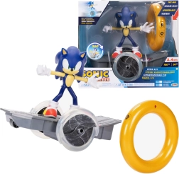 JAKKS SONIC THE HEDGEHOG – tegelaskuju kaugjuhitaval sõidukil rõngaga