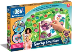 CLEMENTONI Idea Art ehete labor – moekad 3D kleebised kivikestega