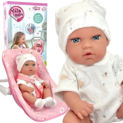 WOOPIE Royal laste nukk 30,5 cm roosa kandekotiga