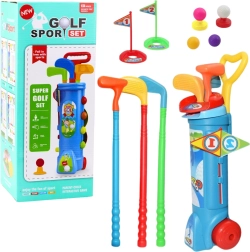 Laste golfikomplekt käruga – 20 osa