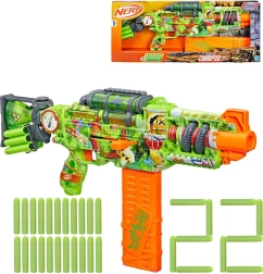 Hasbro Nerf Zombie Corrupter blaster with 22 darts