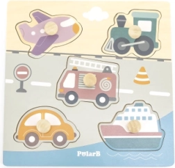 Puidust puslepaneel „Transpordivahendid” POLARB