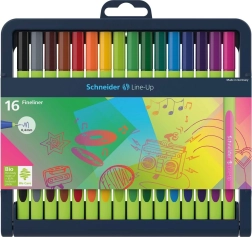 Schneider Line-Up 16-osaline joonistuspastakate komplekt