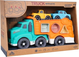 Öko puksiirauto kujundisorteerija ja väikeste autodega