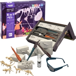 Woopie väike arheoloog – 6 dinosauruse skeleti väljakaevamised