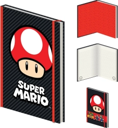 Super Mario A5 premium märkmik Pluta