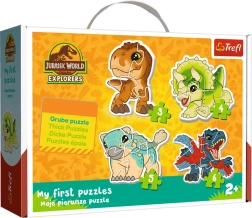 Väikelaste pusle – armsad dinosaurused JURASSIC WORLD Trefl