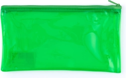 Envelope with Zip Neon Green DL
