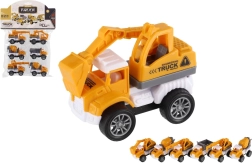 Mini ehitusautod 6 tk tagasitõmbeajamiga