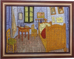 Artistic Puzzle into Frame Bedroom in Arles 500 Pieces