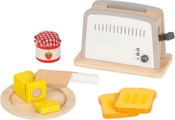 Puidust röster laste mängukööki – 1 tk