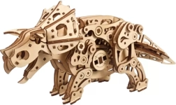 Ugears wooden mechanical 3D puzzle TRICERATOPS with drive