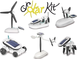 JAMARA Solar Building Kit 6-in-1 Black and White