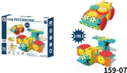 Creative STEAM Building Set 51 pcs with Gears and Motor