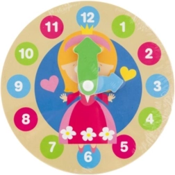 Minu esimesed puidust kellad printsess 14 cm