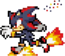 Jixelz REMIX – plastist pikslipusle SONIC: Runnin' Shadow