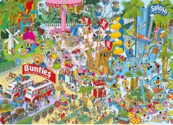 Puzzle Jokesaws: Trouble in Paradise 1000 pieces