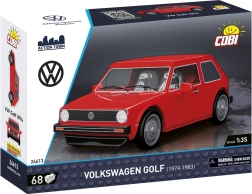 COBI ehituskomplekt Volkswagen Golf 1974–1983 1:35, 68 detaili