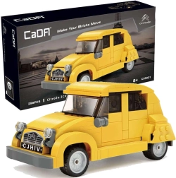 CaDA kollane linnasõiduauto Citroën 2CV