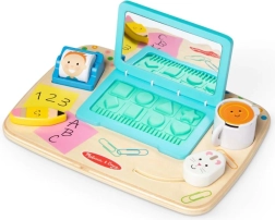 Puidust sülearvuti lastele Melissa & Doug