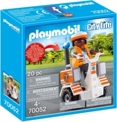 Playmobil City Life päästja segwayl koos tarvikutega