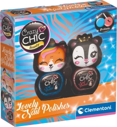 Clementoni Crazy Chic Beauty: küünelakkide komplekt Lovely – Dvojbalení