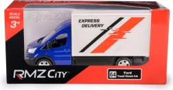 Metallist kaubiku mudel EXPRESS DELIVERY 1:43 sinine, tagasikerimisega