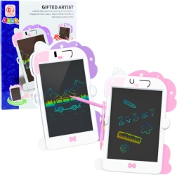 LCD joonistustahvel pliiatsiga Ükssarvik roosa