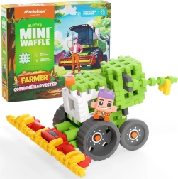 Ehituskomplekt Mini Waffle Talunik – kombain 60 osa Marioinex