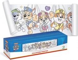 Värvimisplakat PAW PATROL 70 × 16 cm