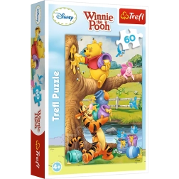 Puzzle Trefl Małe co nieco Karupoeg Puhh