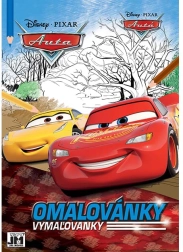 Coloring Book A4 with Cars from the Movie Cars