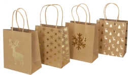 Väike jõulukinkekott 18x21x10 cm