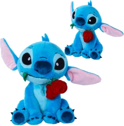 Roosiga pehme mänguasi Stitch, 25 cm