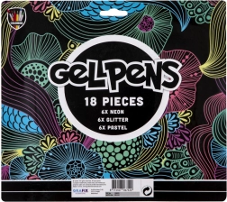 Set of Gel Pens 18 pcs