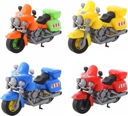 Plastic motorcycle for kids – no drive, assorted colors