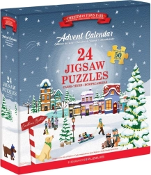Advent Calendar: Christmas Market puzzle 24x50 pieces
