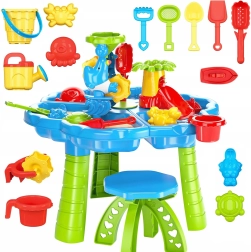 Woopie veelaud 2in1 liivakast tooliga aquapark delfiiniga