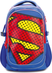 School Backpack Superman with Poncho