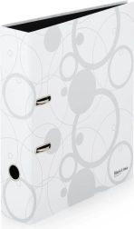 Lever Arch File A4 Laminate in White