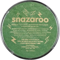 Snazaroo metallic face paint electric green 18 ml