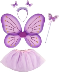Purple Fairy Set for Children 3–4 Years