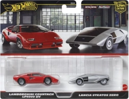 Hot Wheelsi premium-kahepakk autosid – Lancia ja Lamborghini 1:64