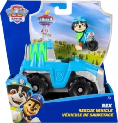 Paw Patrol Rex – päästeauto rambiga
