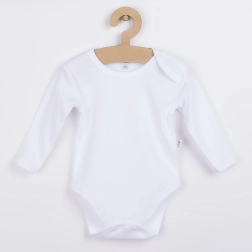 Long-sleeve baby bodysuit BOBAS FASHION – white